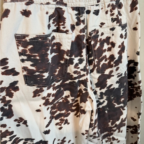 Gap Cow print barrel jeans - Picture 4 of 4